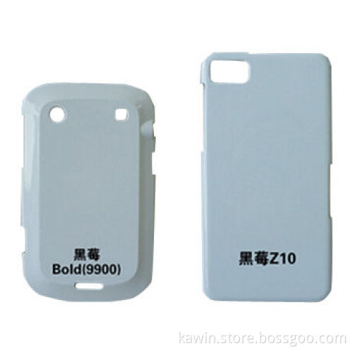 Hot Sale blank PC 3D sublimation vacuum cases for BlackBerry